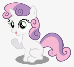 Mlp Sweetie Belle Sitting, HD Png Download, Transparent PNG