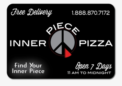 Inner Piece Delivery Car Magnets - Graphic Design, HD Png Download, Transparent PNG