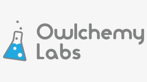 Owlchemy Labs Horizontal Logo Lockup - Black-and-white, HD Png Download, Transparent PNG