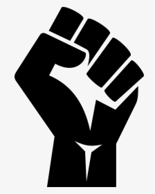 Clip Art Rebel Fist - Transparent Black Power Fist, HD Png Download, Transparent PNG