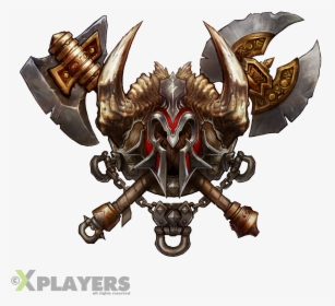 Diablo 3 Cutouts - Barbarian Crest, HD Png Download, Transparent PNG