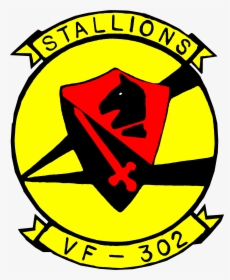 Fighter Squadron 302 Insignia, 1971 - Vf 302, HD Png Download, Transparent PNG