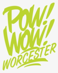 Pow Wow Worcester Logo, HD Png Download, Transparent PNG