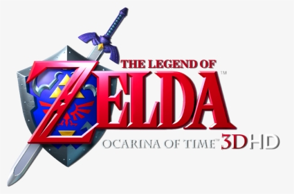 Legend Of Zelda Ocarina Of Time 3d Logo, HD Png Download, Transparent PNG