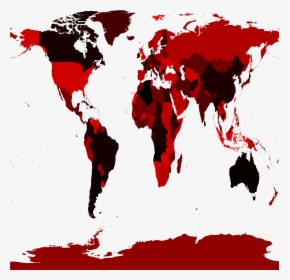World Map Watercolor Art, HD Png Download, Transparent PNG