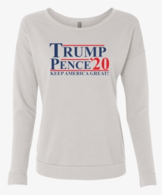 Trump Pence 2020 Ladies - Long-sleeved T-shirt, HD Png Download, Transparent PNG