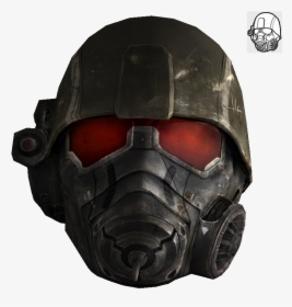 Transparent Gas Masks Clipart - Fallout Nv Riot Gear Helmet, HD Png Download, Transparent PNG