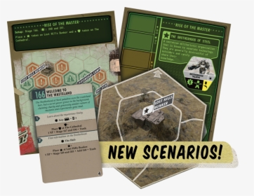 Fallout New California Board Game Scenarios, HD Png Download, Transparent PNG