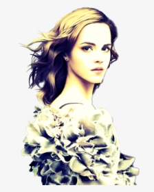 #girl #women #beutiful #human #face - Emma Watson Vanity Fair 2010, HD Png Download, Transparent PNG