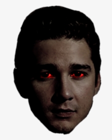 Shia Labeouf Face Png - Shia Labeouf Transparent, Png Download, Transparent PNG