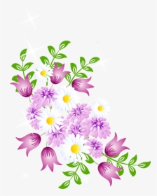 Springtime Floral Vector Graphics - Flower Clipart, HD Png Download, Transparent PNG