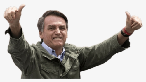 Jair Bolsonaro Thumbs Up - Bolsonaro Png, Transparent Png, Transparent PNG