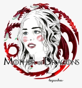 Transparent Khaleesi Png - Vector Dragon Game Of Thrones, Png Download, Transparent PNG