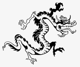 Vector Illustration Of Chinese Mythological Dragon - Chinesischer Drache Clipart, HD Png Download, Transparent PNG