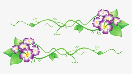 Flowers Decor Png Gallery - Flower Decoration Background Clipart, Transparent Png, Transparent PNG