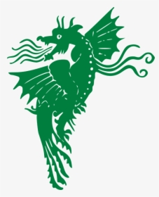 Dragon, Green, Flying, Fire, Tattoo - Tattoo Png, Transparent Png, Transparent PNG