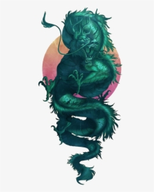 Jade Dragon Art, HD Png Download, Transparent PNG