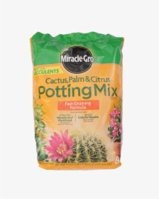 Transparent Springtime Png - Miracle Grow Potting Soil Succulent, Png Download, Transparent PNG
