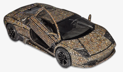 Gold And Silver Diamond Lamborghini, HD Png Download, Transparent PNG