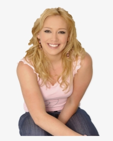 Hilary Duff Sitting Transparent Official Summer By - Hilary Duff Beautiful, HD Png Download, Transparent PNG