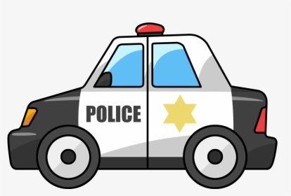 Transparent Police Siren Png - Police Car Clipart Transparent, Png Download, Transparent PNG