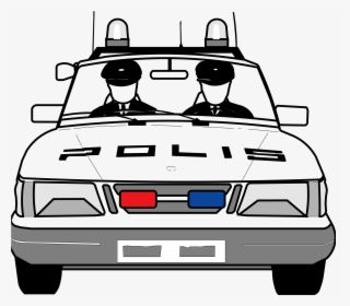 Police Car Clip Arts - Police Car Gif Cartoon, HD Png Download, Transparent PNG