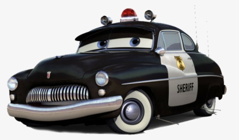 Police Cars Hudson Mcqueen Lightning Mater Doc Clipart - Pixar Disney Cars Png, Transparent Png, Transparent PNG