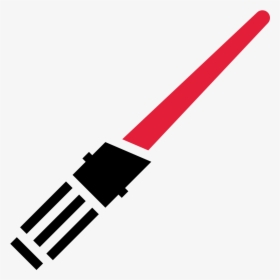 Lightsaber Red Icon - Darth Vader Lightsaber Clipart, HD Png Download, Transparent PNG