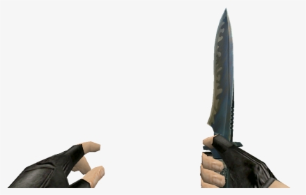Csgo Knife Png - Counter Strike 1.6 Knife, Transparent Png, Transparent PNG