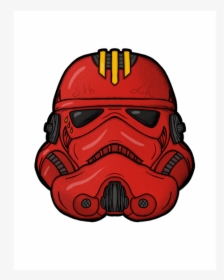 Trooper Stormtrooper Empire Starwars Pen Apple Procreate - Trooper Star Wars Illustration Png, Transparent Png, Transparent PNG