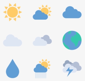 Weather Png Transparent - Weather Icons Png Transparent, Png Download, Transparent PNG