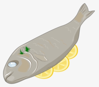 Cooked Fish Clip Art - Cooked Fish Cartoon Clipart, HD Png Download, Transparent PNG