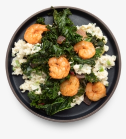 Shrimp & Cauliflower Grits - Caesar Salad, HD Png Download, Transparent PNG