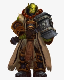 Thrall Wod - World Of Warcraft Characters Png, Transparent Png, Transparent PNG
