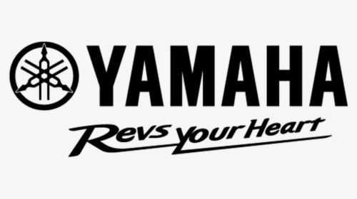 Yamaha Revs Your Heart Logo Vinyl Decal - Yamaha Logo Revs Your Heart Black, HD Png Download, Transparent PNG
