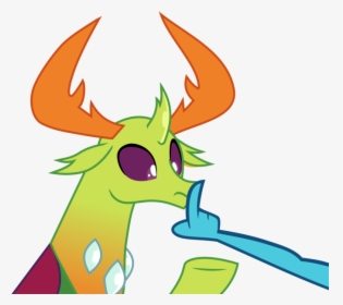 Frownfactory, Changedling, Changeling, Dragon, Horn - Ember Thorax Vector, HD Png Download, Transparent PNG