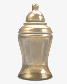Golden Baby Bottle, HD Png Download, Transparent PNG