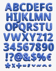 Blue Clay Blue Font, HD Png Download, Transparent PNG