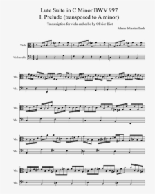 Bach 997 Prelude Pdf, HD Png Download, Transparent PNG