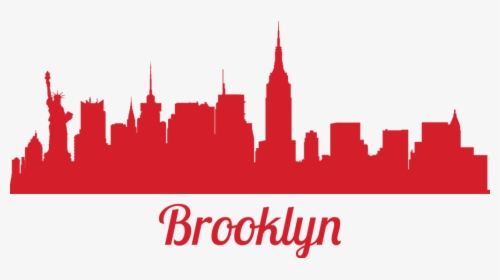 New York City Skyline Wall Decal Sticker - New York Silhouette, HD Png Download, Transparent PNG