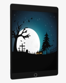 Halloween, Ipad, Iphone, Device, Mockup - Maquete Dia Das Bruxas, HD Png Download, Transparent PNG