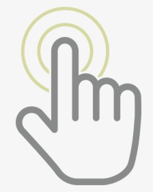 Market Icon Png - Hand Click Icon, Transparent Png, Transparent PNG