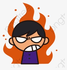 Cartoon Angry Boy Angry Clipart Boy - Angry Clipart Png, Transparent Png, Transparent PNG