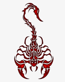 Transparent Tribal Design Png - Scorpio Symbol, Png Download, Transparent PNG