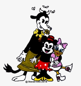 Clarabelle Cow Png Free Download - Minnie Mouse Daisy Duck Clarabelle Cow, Transparent Png, Transparent PNG