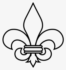 Emblema, Tribales, De La Hoja, Flor, Lotus, Tatuaje - Fleur De Lis Clip Art, HD Png Download, Transparent PNG