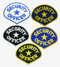 Security Officer Shoulder Patches  title Security Officer - Security Officer Patch, HD Png Download, Transparent PNG