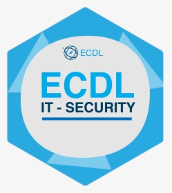 Icdl It Security Logo - Certificazione Ecdl, HD Png Download, Transparent PNG