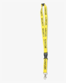 Yellow Security And Event Staff Id Badge Lanyards - Ski, HD Png Download, Transparent PNG