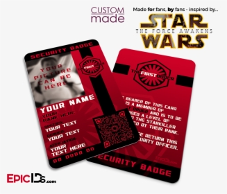 Star Wars Tfa Inspired - Star Wars First Order Id Hux, HD Png Download, Transparent PNG